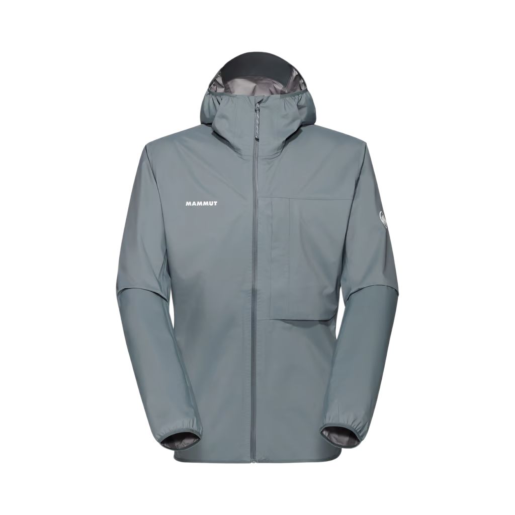 MAMMUT  Active Ducan Light HS Hooded Hard Shell Jacket - Minimalist & Comfortable. 1010-31470