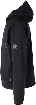 MAMMUT Black Hoodie Jacket with Logo and Zipper. 1010-31150 Shop MAMMUT Black Hoodie Jacket with Logo and Zipper. 1010-31150