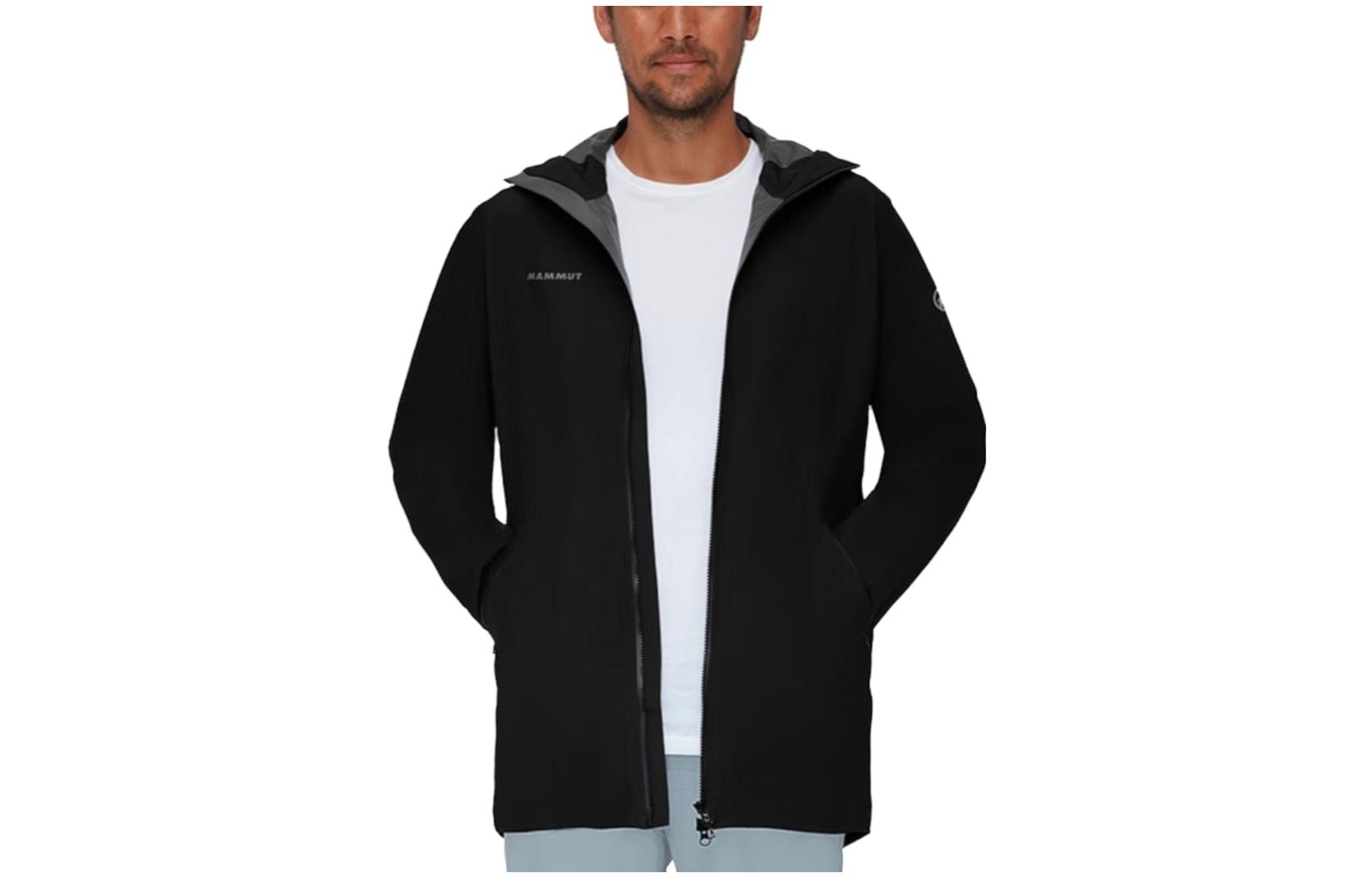 MAMMUT  Black Logo Windproof Hooded Jacket 1010-29360 圖 2