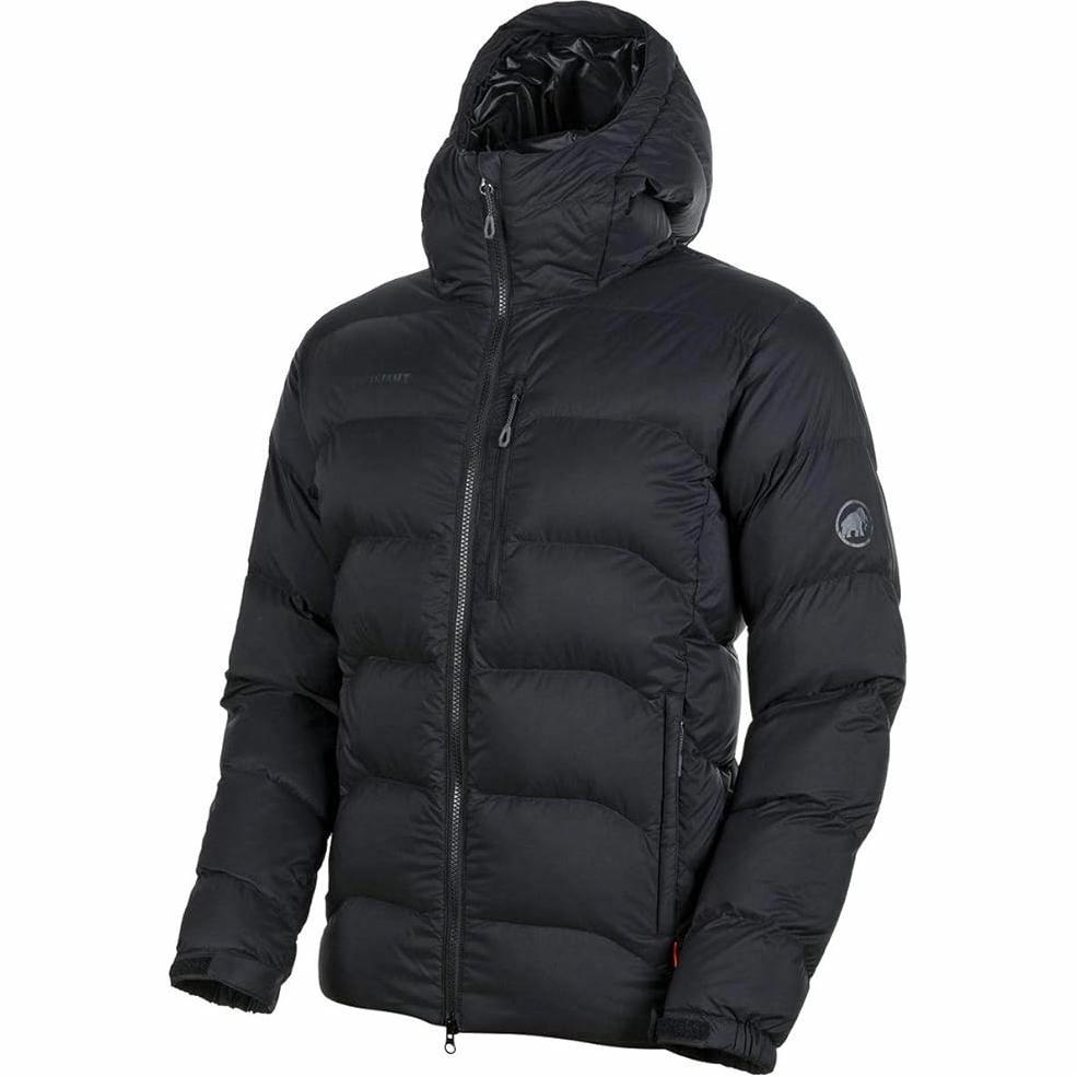 MAMMUT  Exceleron Logo Hooded Down Jacket with Full-Zip and Long Sleeves. 1013-00701 圖 2