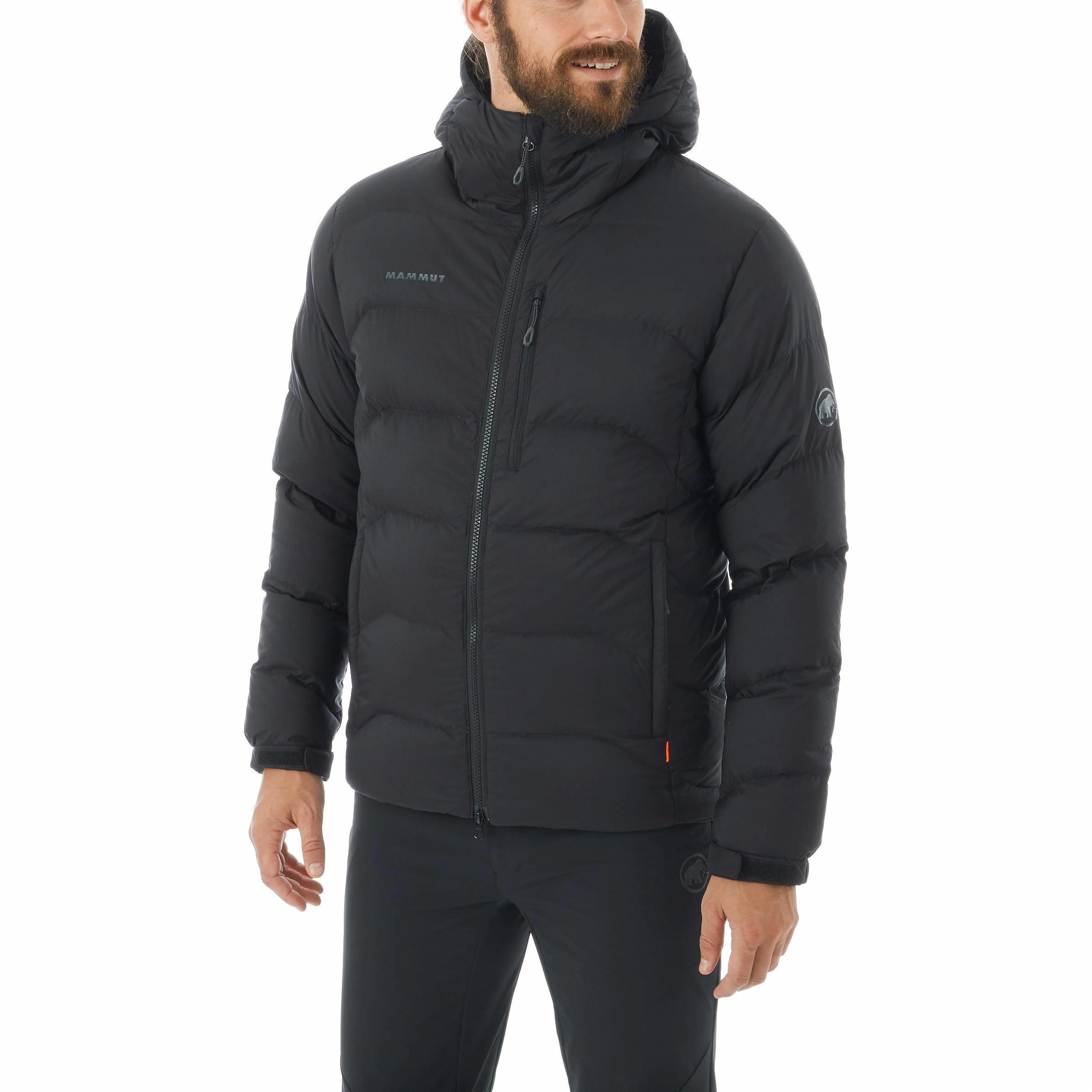 MAMMUT  Exceleron Logo Hooded Down Jacket with Full-Zip and Long Sleeves. 1013-00701 圖 3