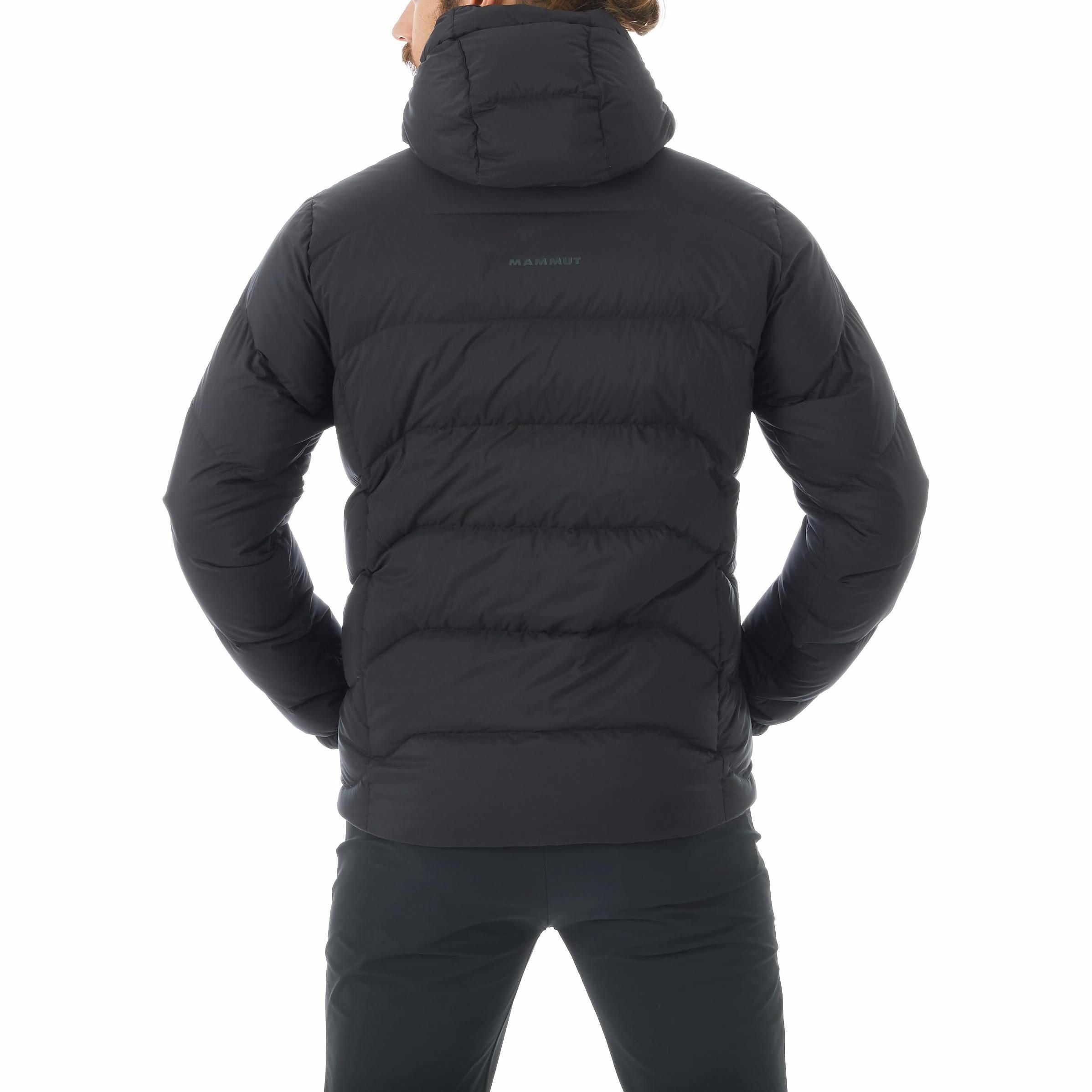 MAMMUT  Exceleron Logo Hooded Down Jacket with Full-Zip and Long Sleeves. 1013-00701 圖 4
