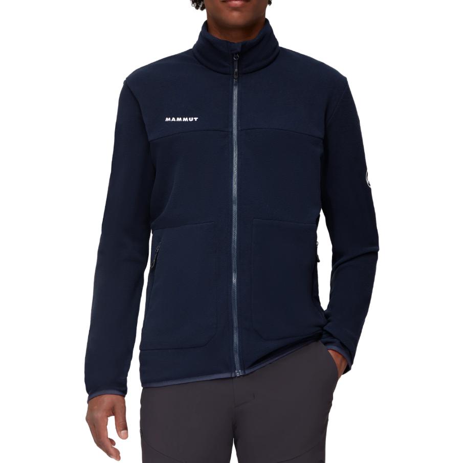 Lookbook Chaqueta de Manga Larga y Cuello Alto Color Sólido MAMMUT. 1014-04360