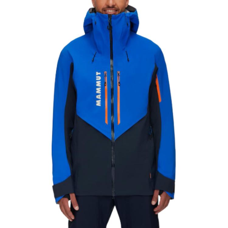 Shop MAMMUT La Liste GTX Chaqueta Impermeable y Transpirable Outdoor - Azul Ice Ocean 1010-28200