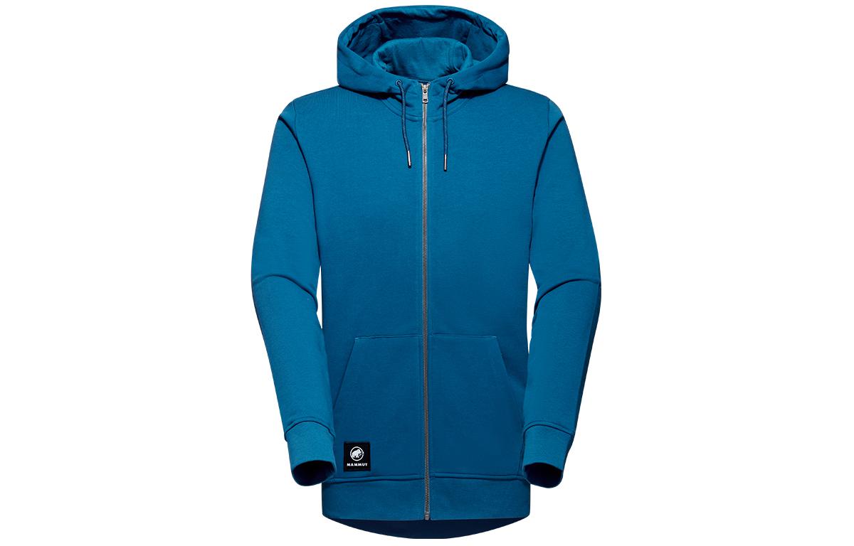 Details for MAMMUT  Outdoor Letter Logo Hoodie Zip Jacket for Hiking and Casual Wear. 1014-05030