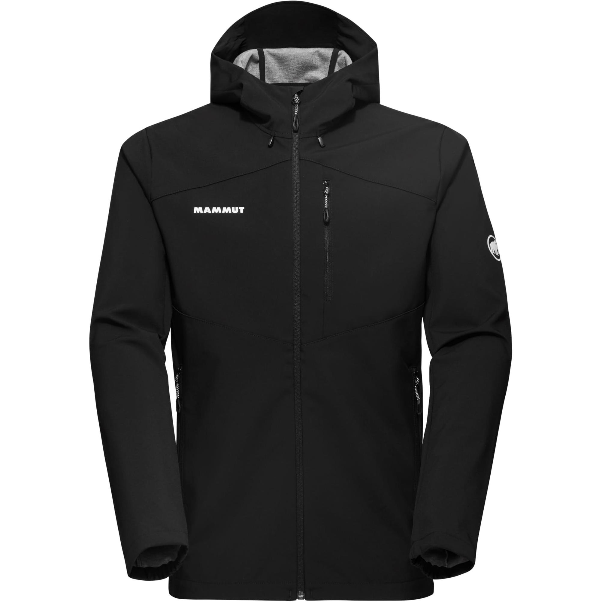 MAMMUT  Outdoor Softshell Hooded Jacket - Windproof, Waterproof & Breathable. 1011-02450