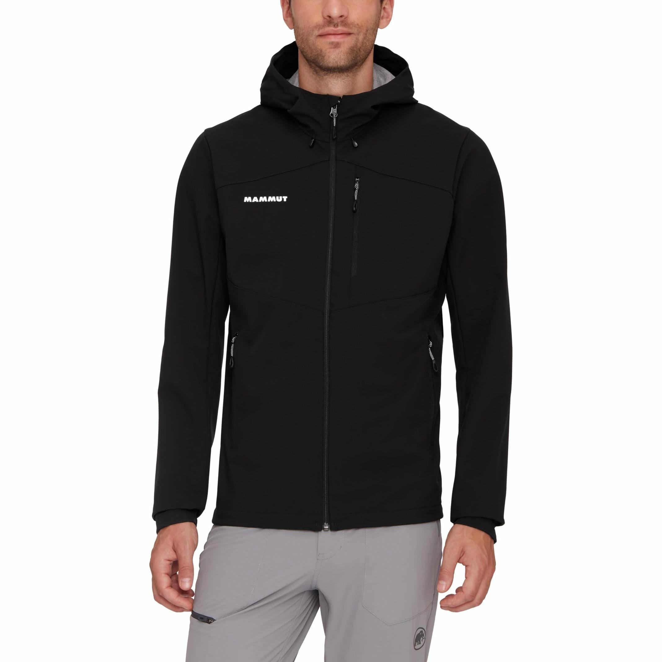 Lookbook MAMMUT  Outdoor Softshell Hooded Jacket - Windproof, Waterproof & Breathable. 1011-02450