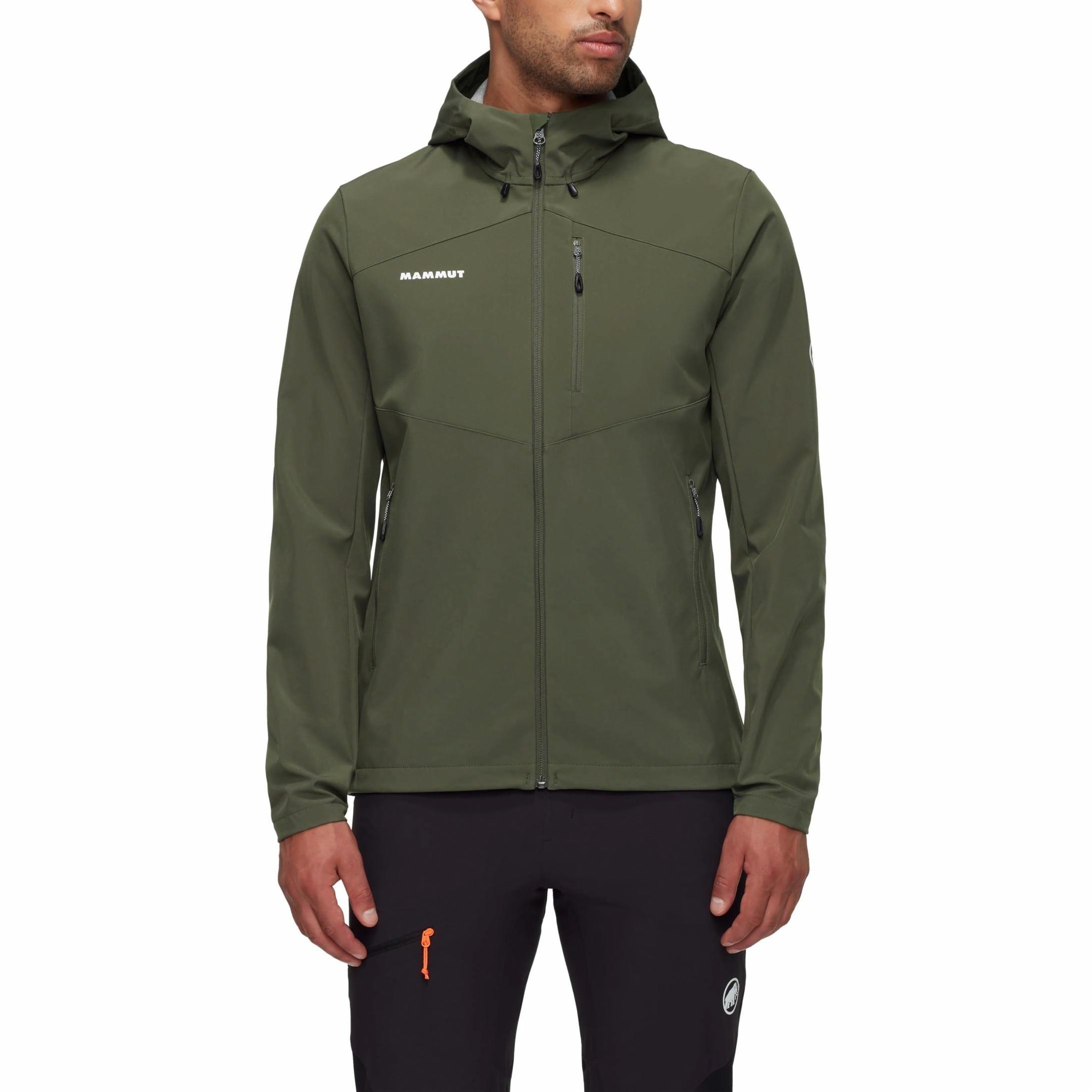 Sizing MAMMUT  Outdoor Softshell Hooded Jacket - Windproof, Waterproof & Breathable. 1011-02450