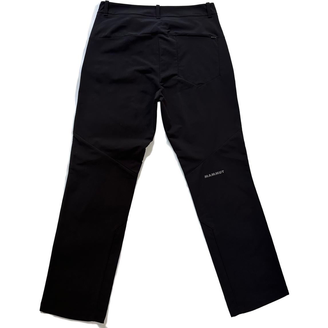 Lookbook MAMMUT Pantalones Softshell Impermeables y Cortavientos Runbold Negros 1021-00770