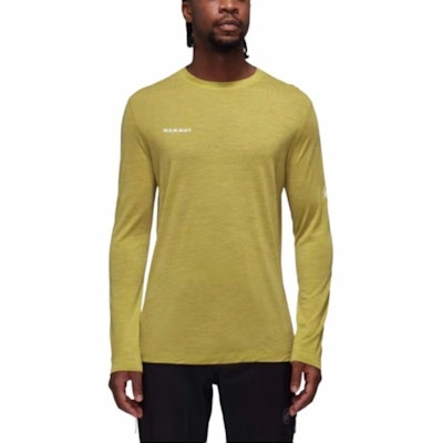 Camiseta MAMMUT de manga larga transpirable y cuello redondo. 1016-01720 Sizing Camiseta MAMMUT de manga larga transpirable y cuello redondo. 1016-01720