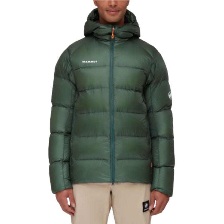 MAMMUT  Solid Color Outdoor Down Jacket with Hood and Zipper Closure 1013-02660 圖 13