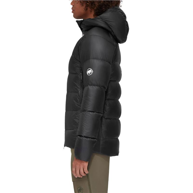 MAMMUT  Solid Color Outdoor Down Jacket with Hood and Zipper Closure 1013-02660 圖 4