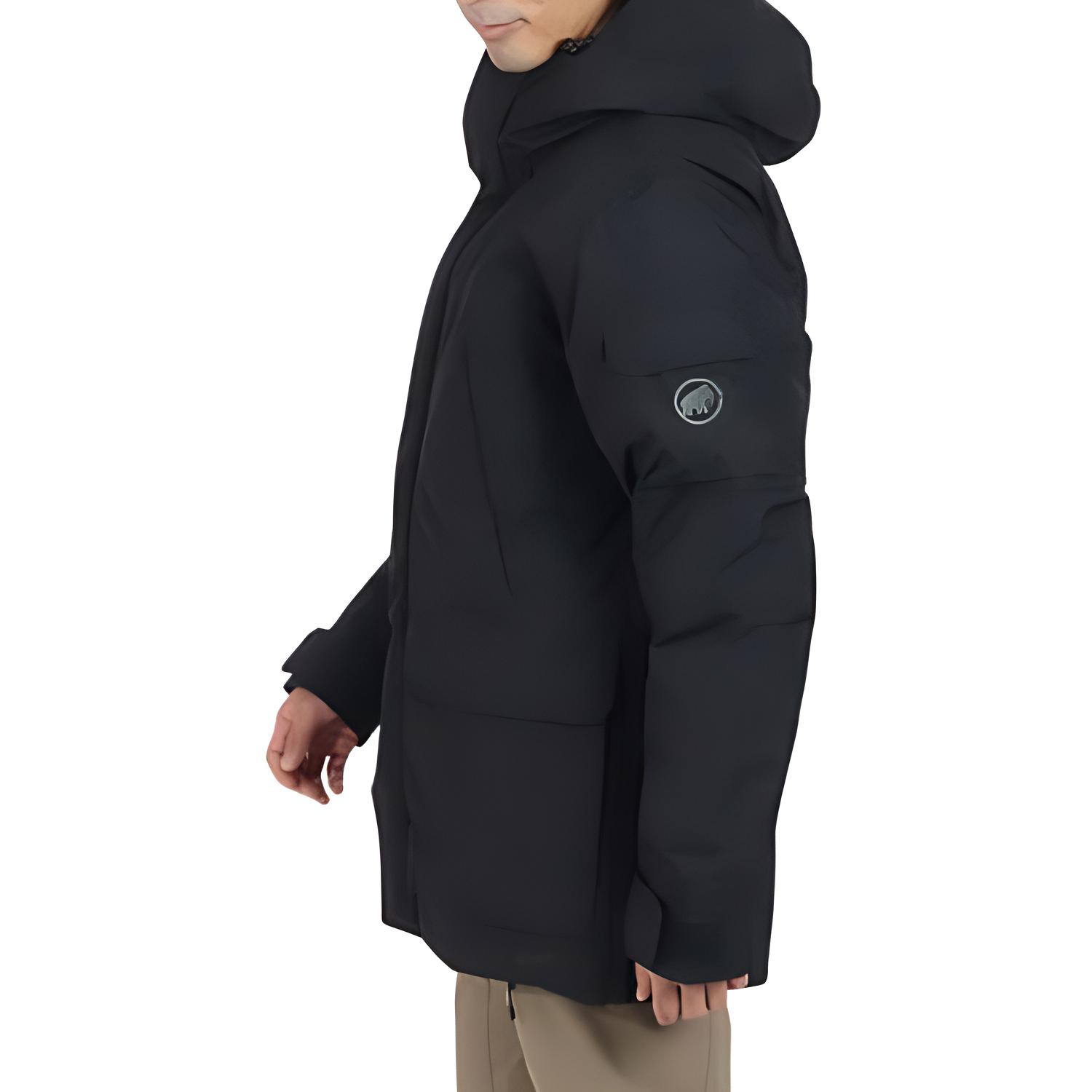 Shop MAMMUT  Solid Color Zip Hoodie Jacket 1010-30980