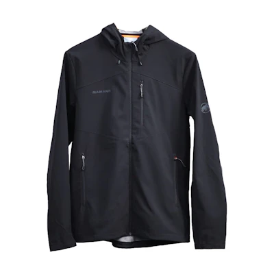 MAMMUT Urban Outdoor Softshell Hooded Jacket - Durable and Stylish. 1011-02070