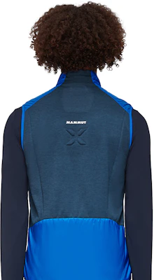 MAMMUT Windproof Waterproof Breathable Insulated Vest - Blue/Black. 1013-01730 Lookbook MAMMUT Windproof Waterproof Breathable Insulated Vest - Blue/Black. 1013-01730