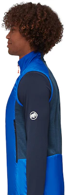 MAMMUT Windproof Waterproof Breathable Insulated Vest - Blue/Black. 1013-01730 Shop MAMMUT Windproof Waterproof Breathable Insulated Vest - Blue/Black. 1013-01730