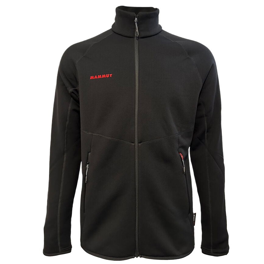 MAMMUT Aconcagua ML Windproof Fleece Jacket Black Men’s Asian Fit Logo Design. 1014-06260 圖 2