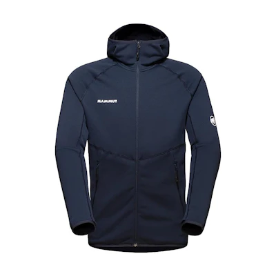 MAMMUT Aconcagua Solid Logo Fleece Jacket Men’s - Sky Blue 1014-04280