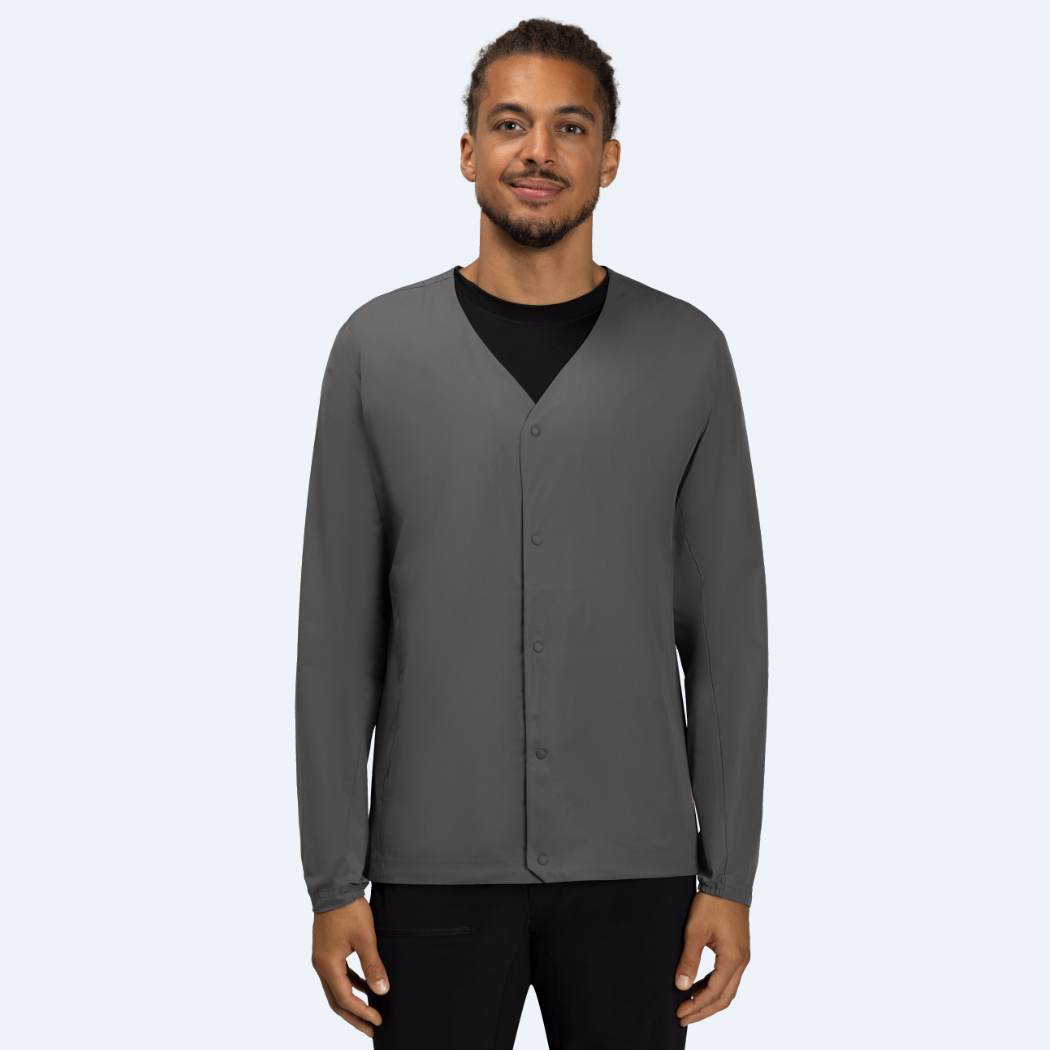 Shop Chaqueta Slim Fit MAMMUT Active SO de manga larga y botonadura sencilla. 1011-02320