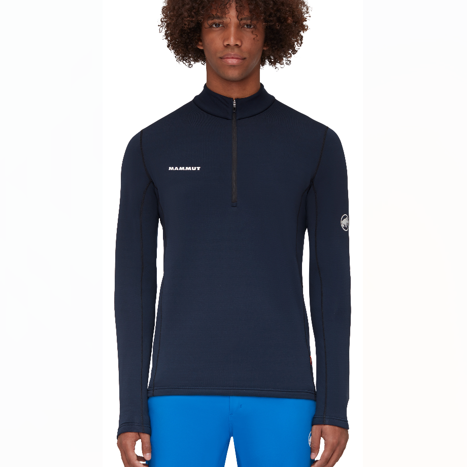 Lookbook MAMMUT Aenergy 半拉鍊抓絨保暖長袖上衣 1016-01120