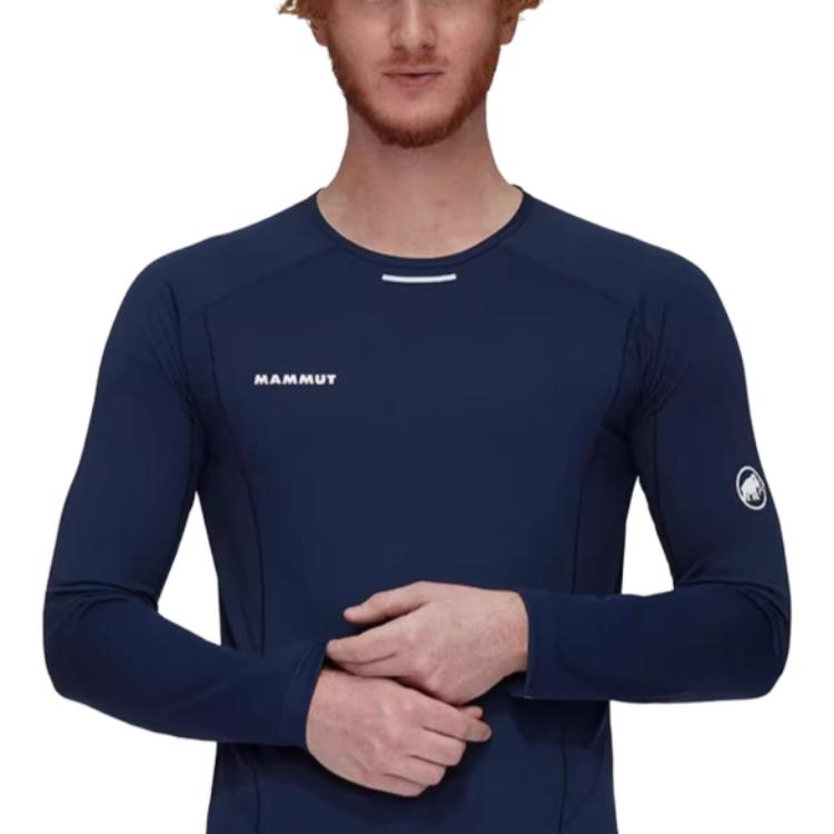 Sizing Camiseta de Manga Larga Transpirable MAMMUT Aenergy FL para Hombres Fitness. 1016-01350