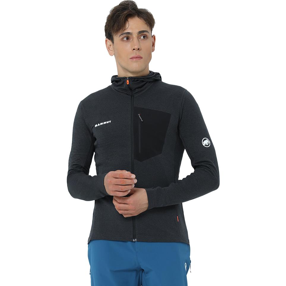 Lookbook Mammut Aenergy 輕量連帽刷毛外套字母印花 1014-03800