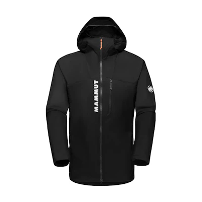MAMMUT Aenergy Logo Loose Fit Hoodie Zip Jacket Black 1012-00580