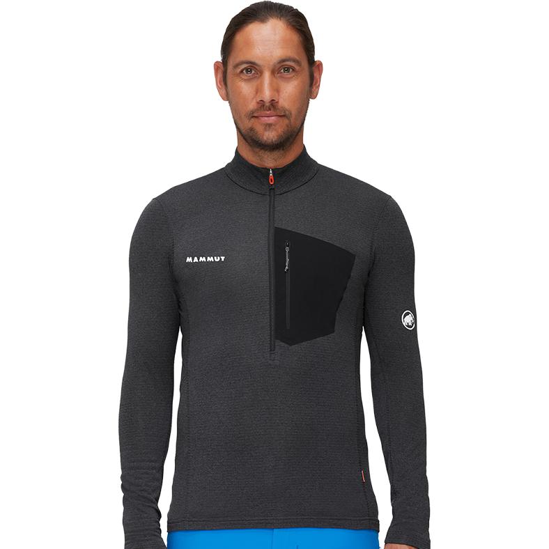 Mammut Aenergy Outdoor Fleece Pullover - Breathable, Warm, Colorblock Design 1014-03780 圖 3