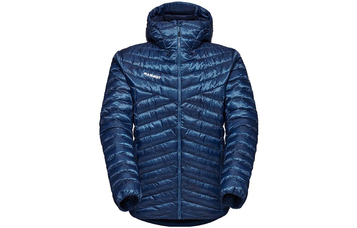 Order MAMMUT Albula 字母印花保暖連帽外套 深冰藍/海軍藍. 1013-02940