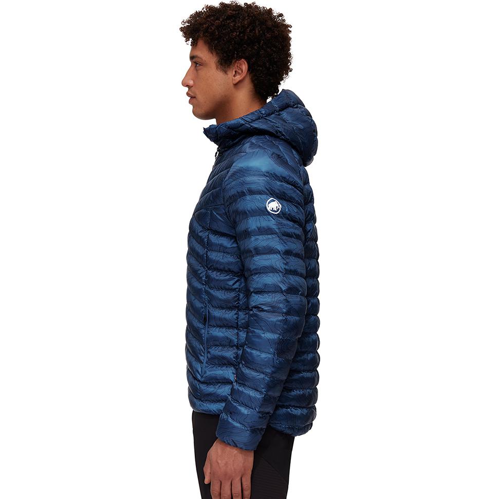 Purchase MAMMUT Albula 字母印花保暖連帽外套 深冰藍/海軍藍. 1013-02940