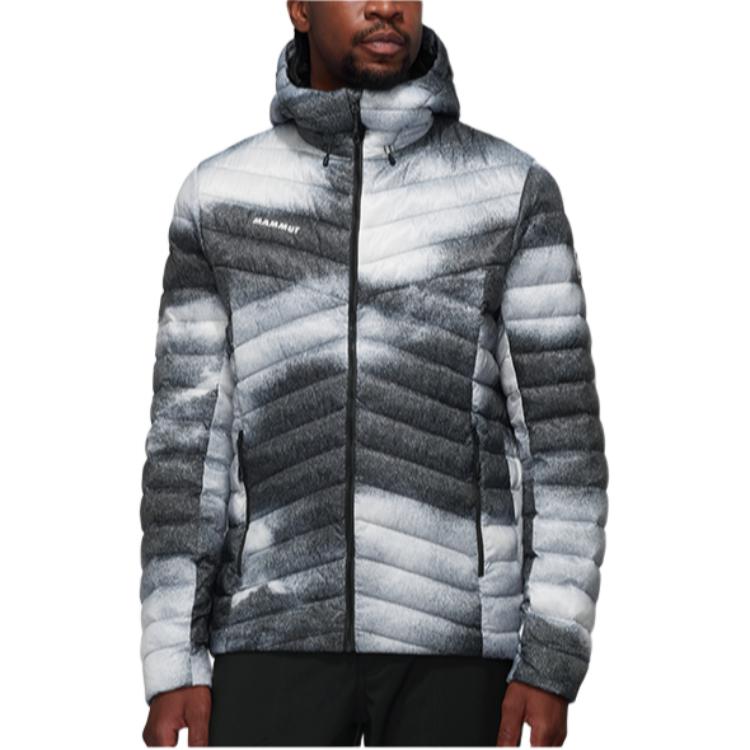 Lookbook 猛犸象 Albula 轻量防风连帽夹克 黑/白 1013-02941