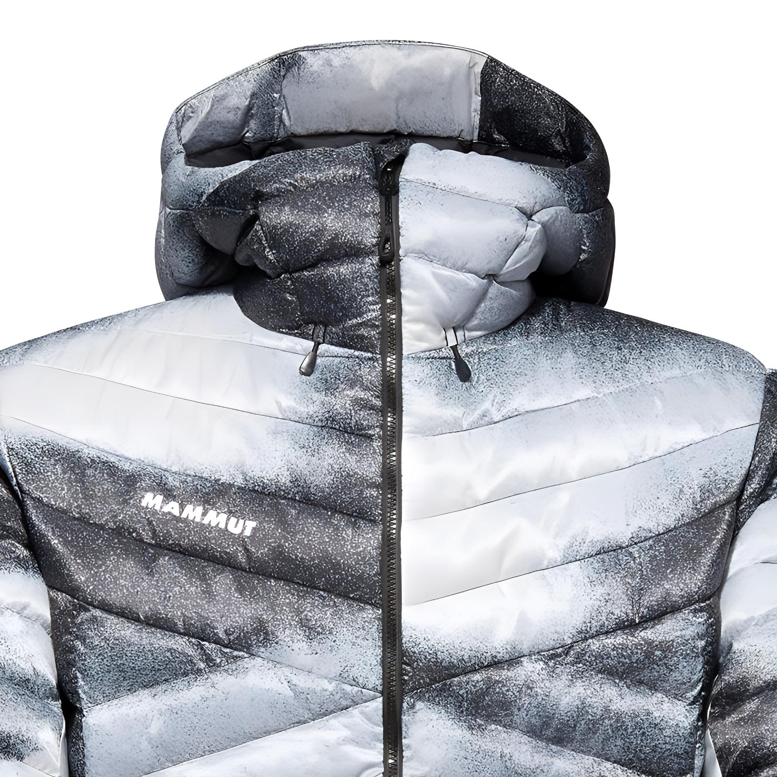 Details for 猛犸象 Albula 轻量防风连帽夹克 黑/白 1013-02941