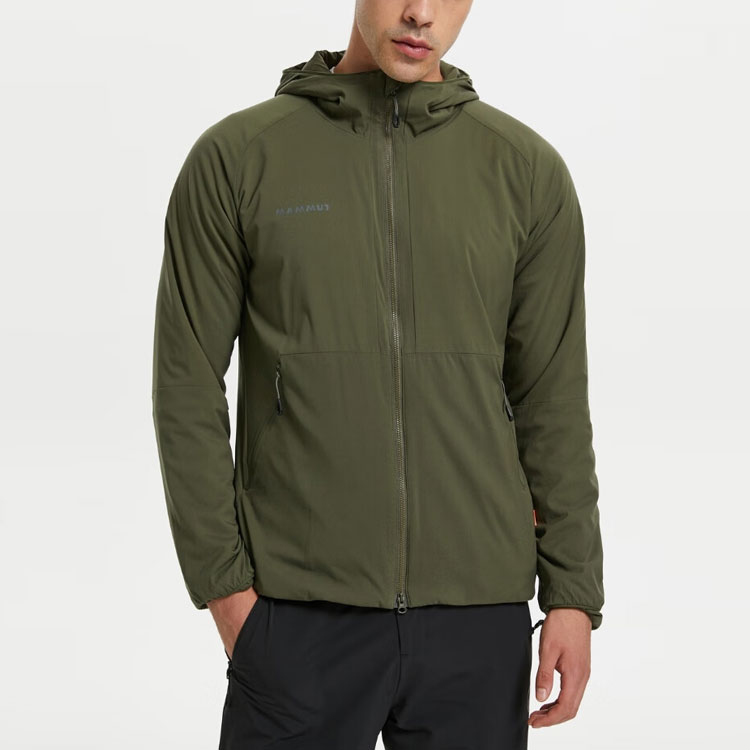 Lookbook Mammut Alpha Waterproof Windproof Breathable Hooded Jacket 1013-02070