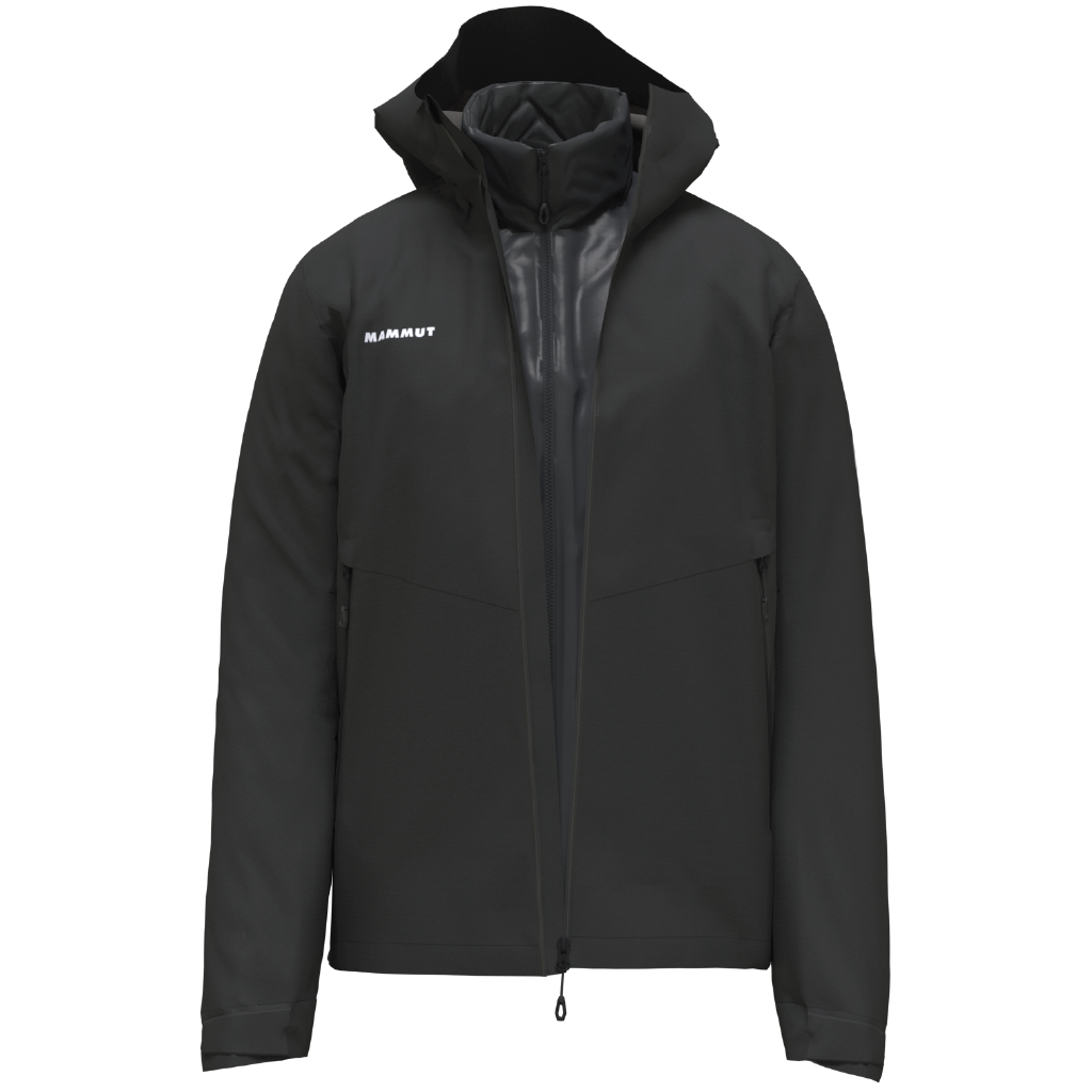 MAMMUT Alto Light 3-in-1 Waterproof Windproof  Black Outdoor Jacket 1010-30860 圖 2