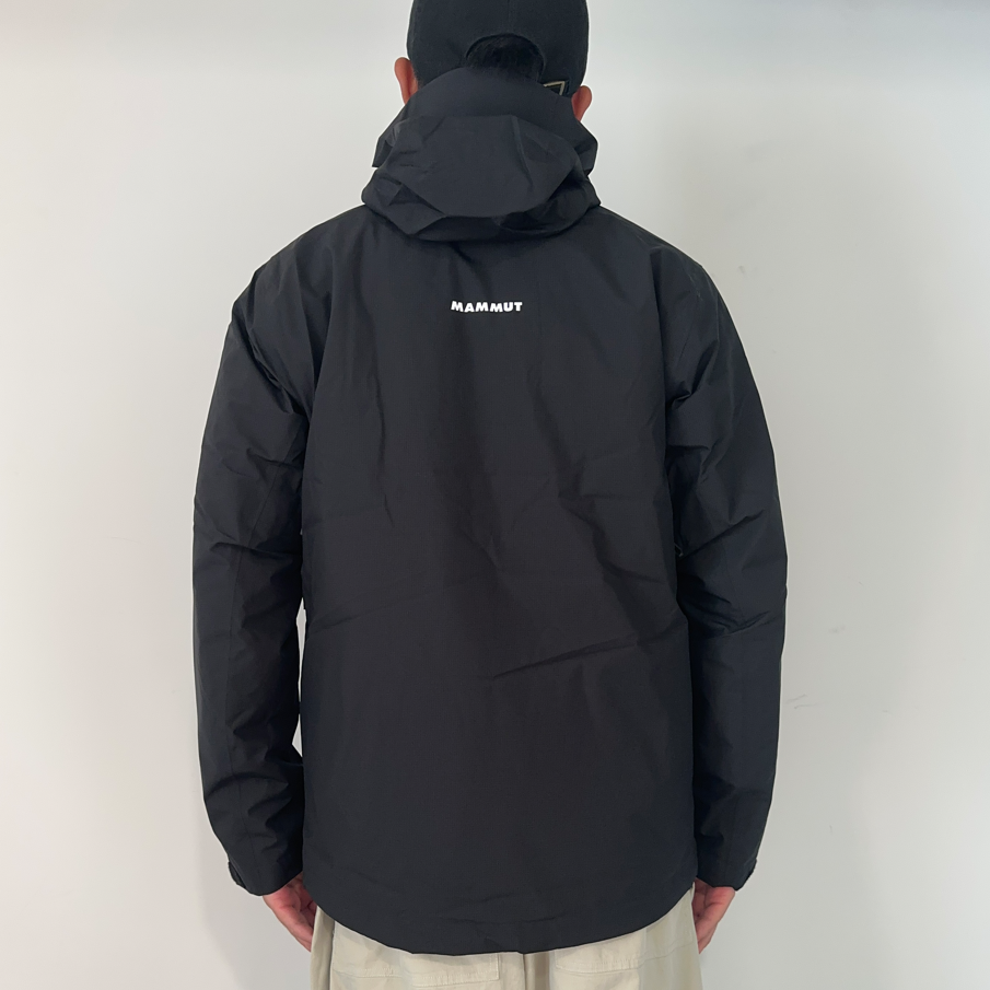 MAMMUT Alto Light 3-in-1 Waterproof Windproof  Black Outdoor Jacket 1010-30860 圖 5