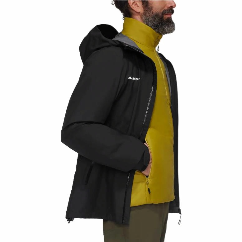 Mammut Alto Light 3-in-1 Waterproof Windproof Hiking Climbing Jacket for Men. 1010-30870 圖 11