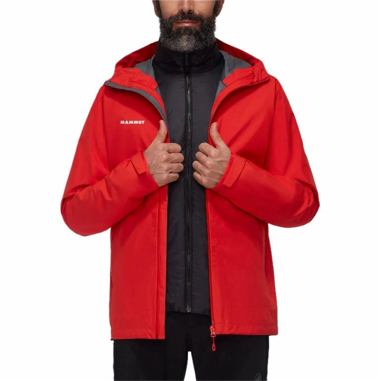 Mammut Alto Light 3-in-1 Waterproof Windproof Hiking Climbing Jacket for Men. 1010-30870 圖 13