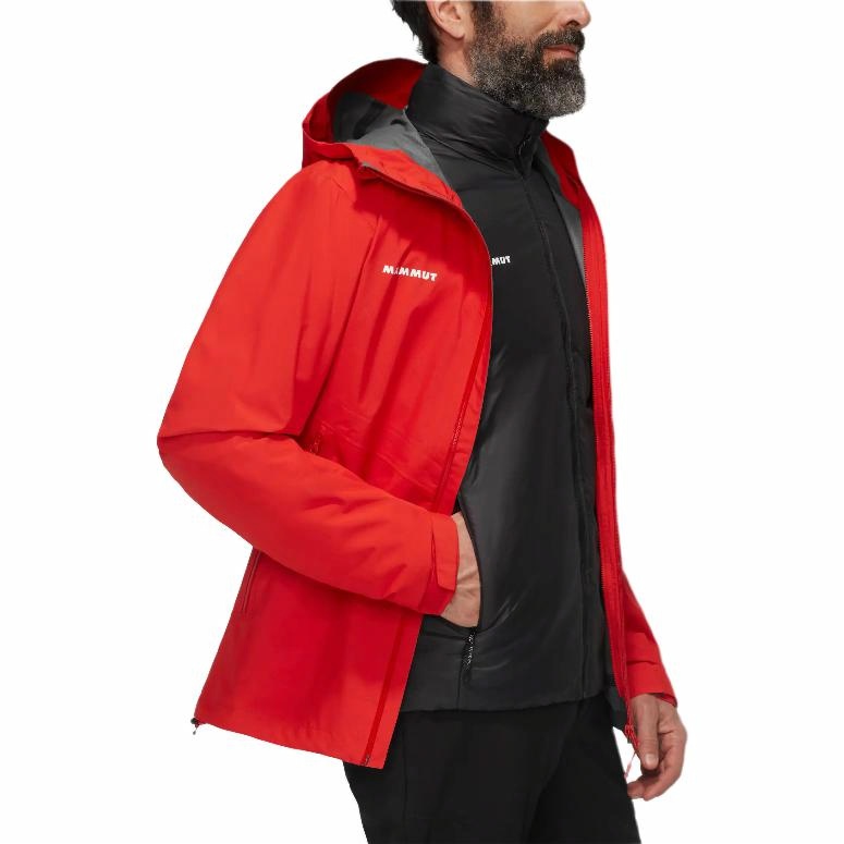 Mammut Alto Light 3-in-1 Waterproof Windproof Hiking Climbing Jacket for Men. 1010-30870 圖 15