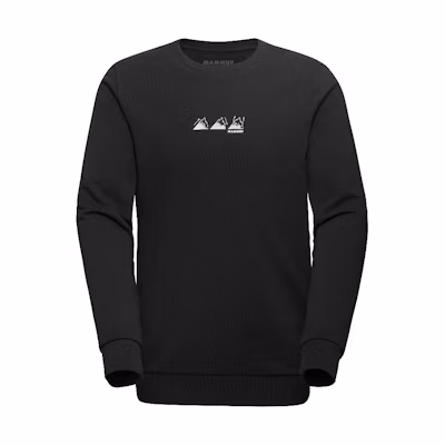 Mammut Black Hoodie with Letter Print Design 1014-04670
