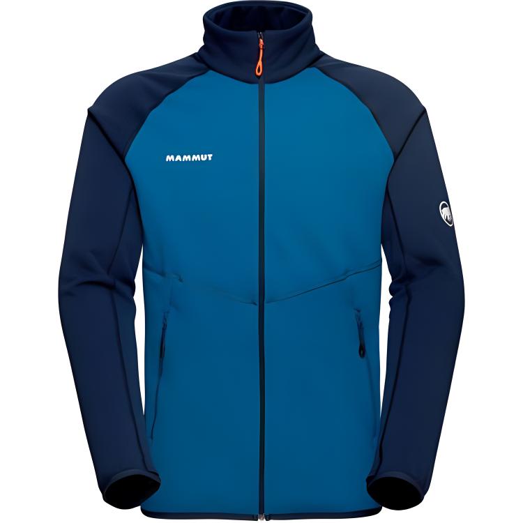 Mammut Blue Colorblock Zip-Up Long Sleeve Jacket 1014-04301-50554