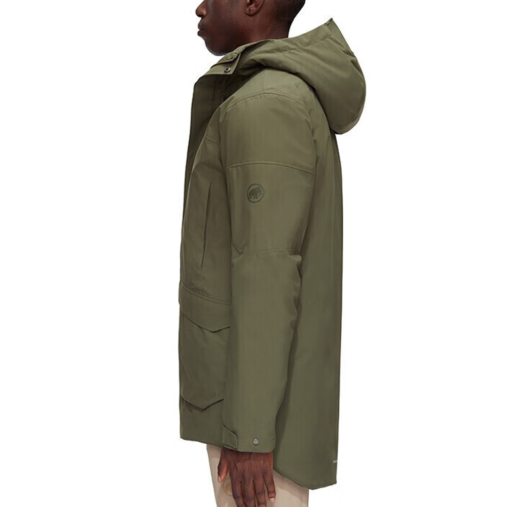 MAMMUT Chamuera HS  Solid Color Hooded Loose Fit Long Sleeve Jacket 1010-29030 圖 6