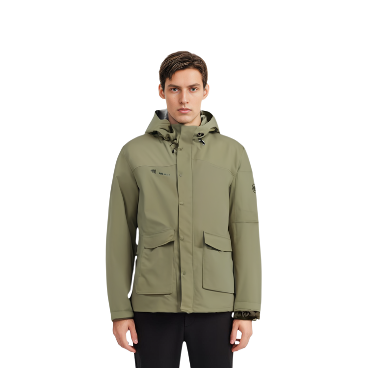 MAMMUT Chamuera HS  Solid Color Hooded Loose Fit Long Sleeve Jacket 1010-29030 圖 7