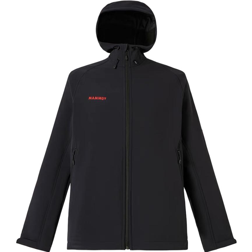 MAMMUT Clion  Windproof Fleece Thick Hooded Full-Zip Softshell Jacket. 1011-02061 圖 2