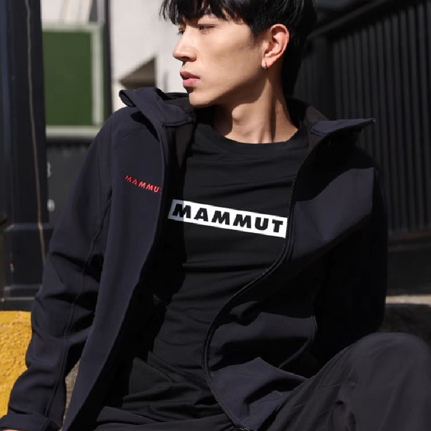 MAMMUT Clion  Windproof Fleece Thick Hooded Full-Zip Softshell Jacket. 1011-02061 圖 4