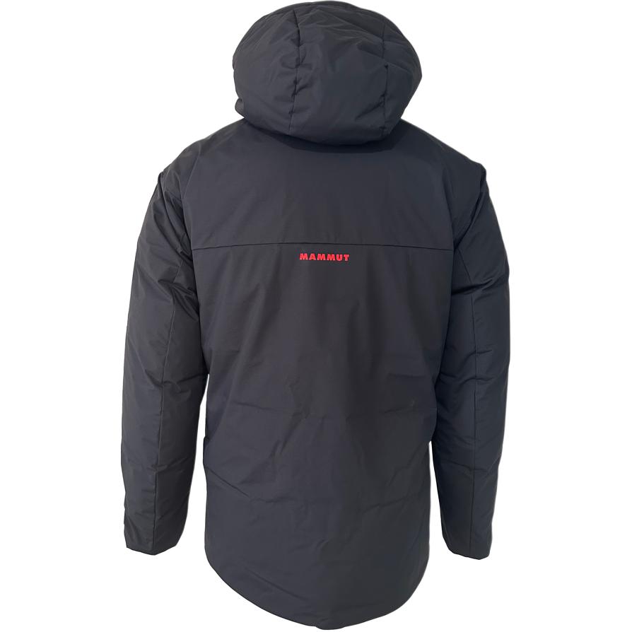 Lookbook Chaqueta Unisex MAMMUT Clion Negra Aislada 700FP Cortavientos e Impermeable. 1011-01991-0001