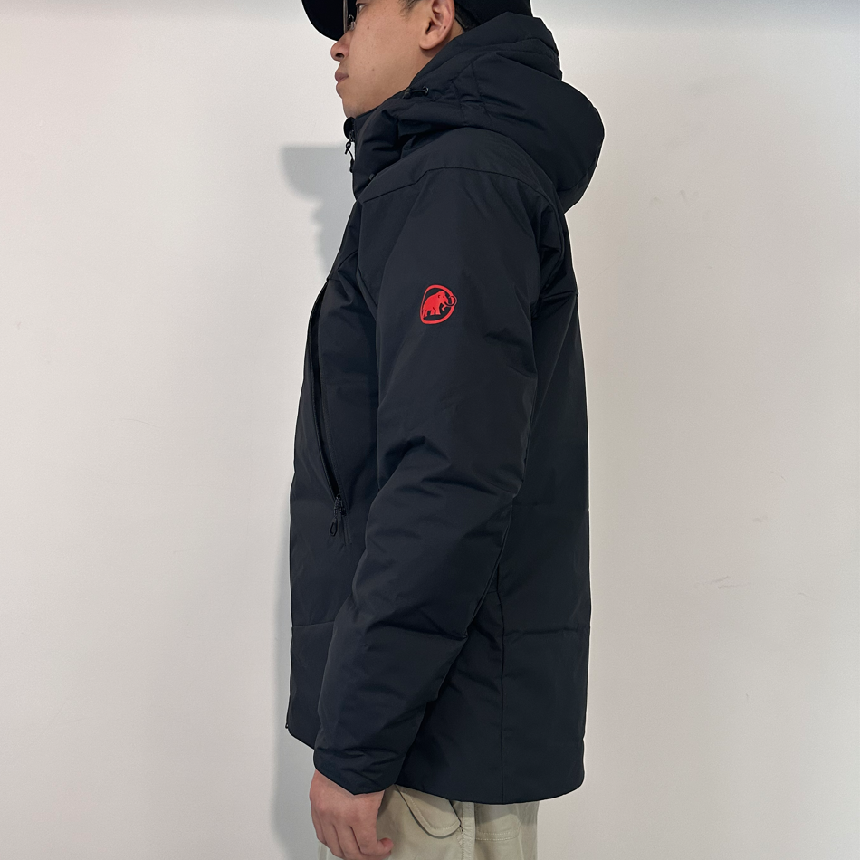 Sizing Chaqueta Unisex MAMMUT Clion Negra Aislada 700FP Cortavientos e Impermeable. 1011-01991-0001