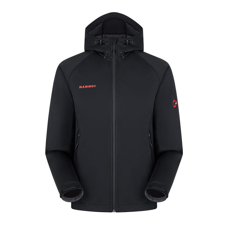 MAMMUT Clion Logo Windproof Breathable Softshell Jacket Unisex. 1011-21164