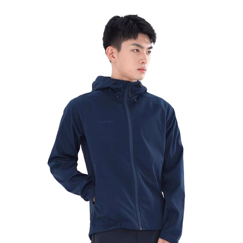 Sizing 猛瑪象Clion紅色軟殼防水防風外套 男女款可調帽 1011-21163