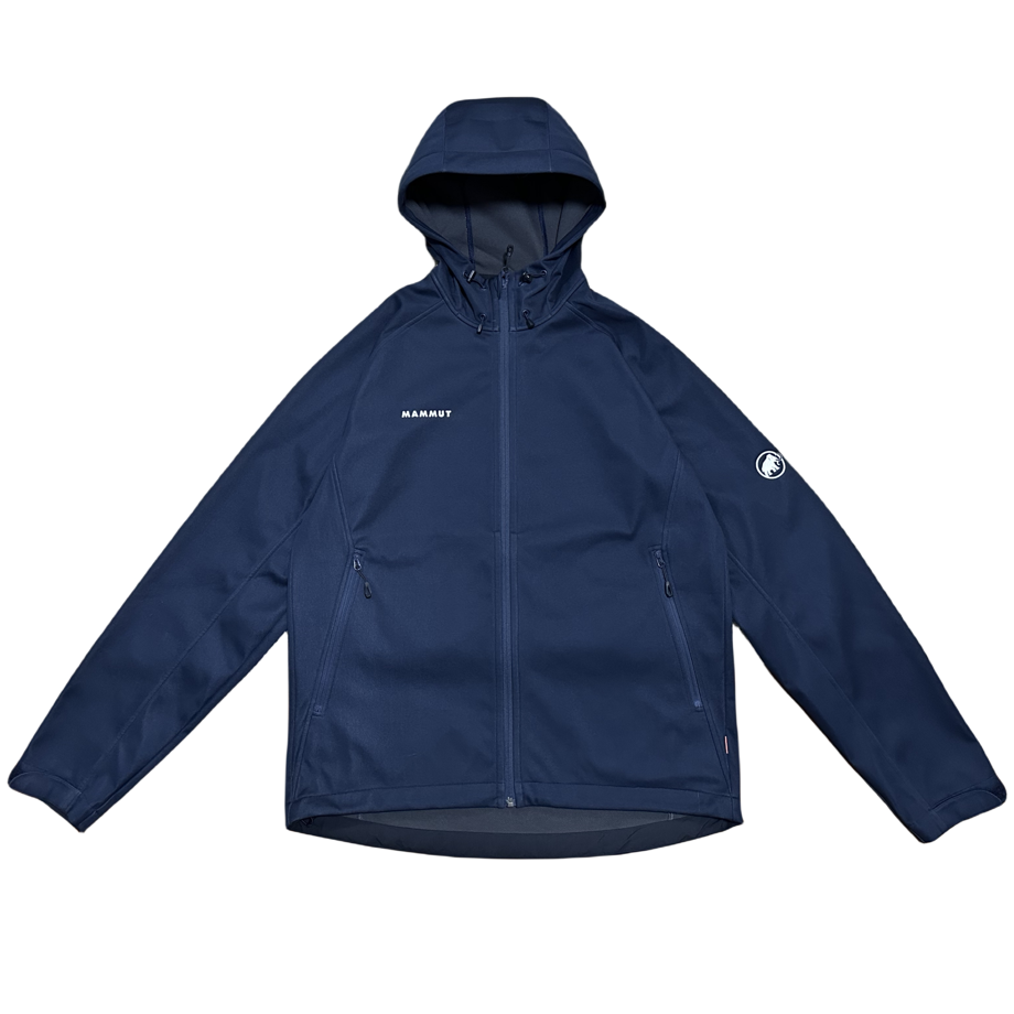 MAMMUT Clion Windproof Breathable Softshell Jacket Unisex - Dark Night Blue 1011-21164