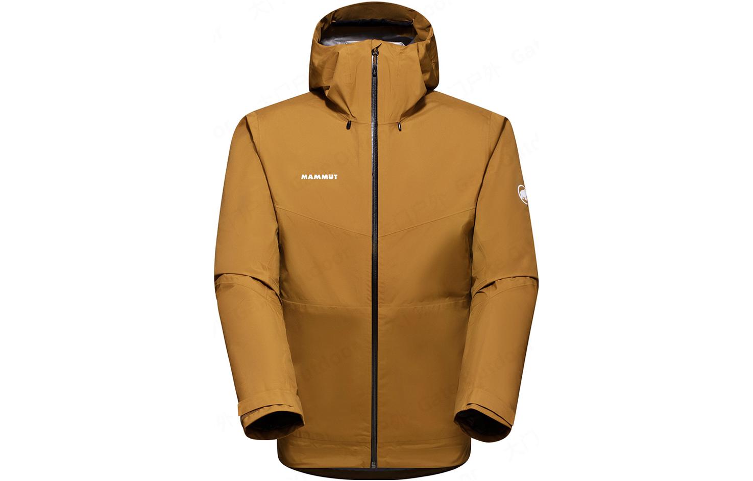 Mammut Convey 3-in-1 GTX Waterproof Insulated Hiking Jacket Men Coffee 1010-29050